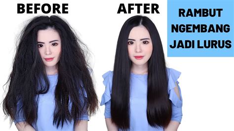 Cara Membuat Rambut Yang Mengembang Menjadi Lemas